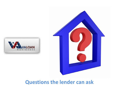 Questions the lender can ask