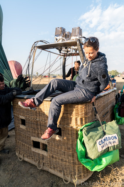 Plaine de Bagan en ballon - Myanmar - Birmanie