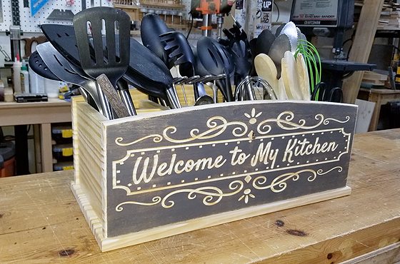 Kitchen Utensil Organizer