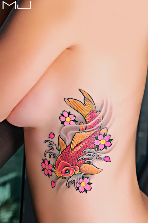 fish tattoos for girls