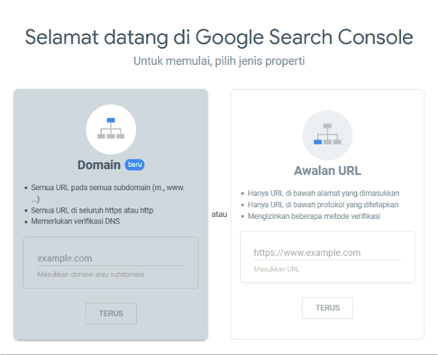 Verifikasi website di Google Webmaster