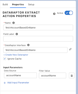 How to pass input parameter into Extract dataraptor from OmniScript
