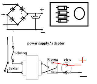 Simple Power Supply Schematic diagram