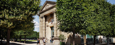  Entrada do Museu Orangerie em Paris   