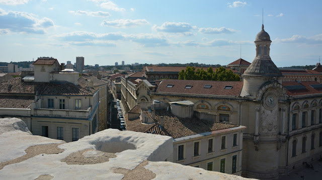 Arena Nimes city view