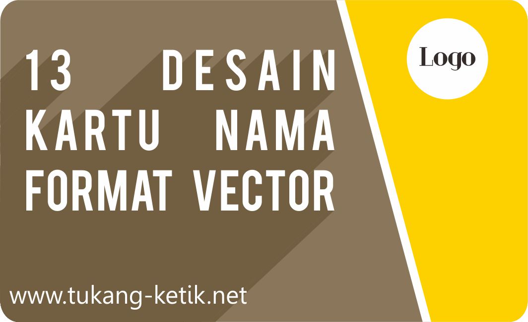 Download 14 Desain  Kartu  Nama  Format cdr  Gratis Free 