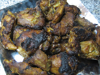 Resep Keluarga: ayam bakar bumbu rujak (hot grilled chicken)