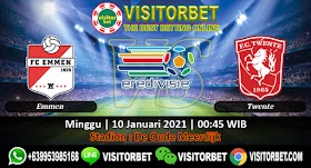 PREDIKSI EMMEN VS TWENTE 10 JANUARI 2021