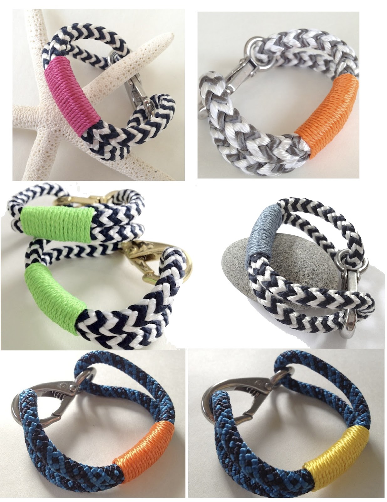 Arent these Nautical Rope Bracelets great?!!? We cant wait for them to ...