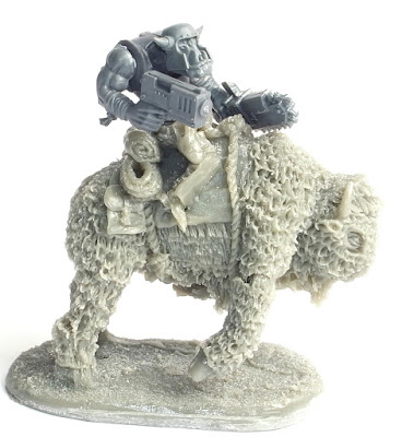 Miniaturemen: Games Workshop Alternative Orc - Ork Bison Mounts