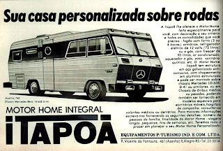 propaganda trailer Motor Home Itapoã - 1978.  brazilian advertising cars in the 70s; os anos 70; história da década de 70; Brazil in the 70s; propaganda carros anos 70; Oswaldo Hernandez;