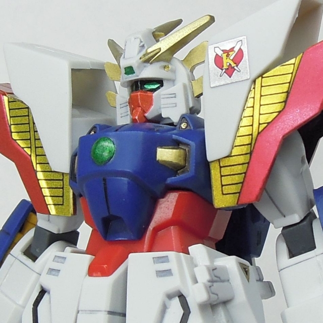 ガンプラ旧キット2672 旧キット 1 144 シャイニングガンダム グレードアップセット使ってます