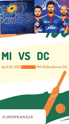 MI vs DC IPL 2021