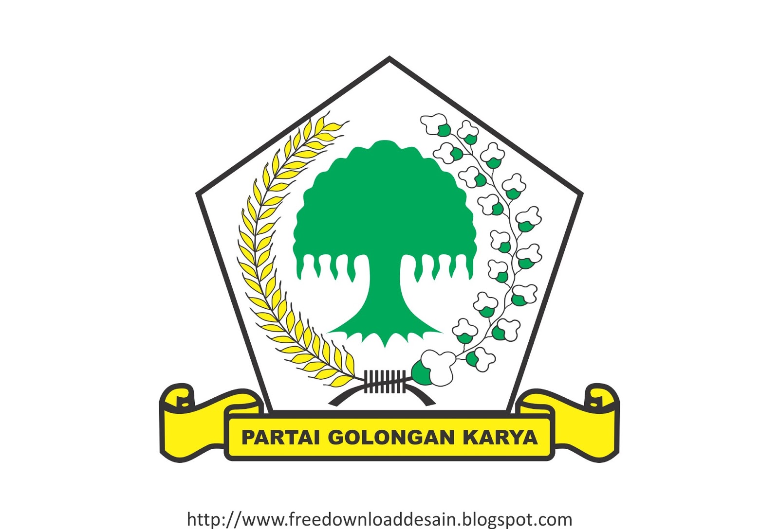 Logo Partai Golongan Karya Free Download Desain 