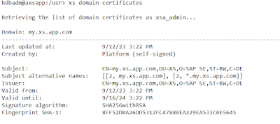 An overview of XSA commands for beginners