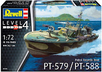 Revell 1/72 Patrol Torpedo Boat PT-579/PT-588 (05165) English Color Guide & Paint Conversion Chart