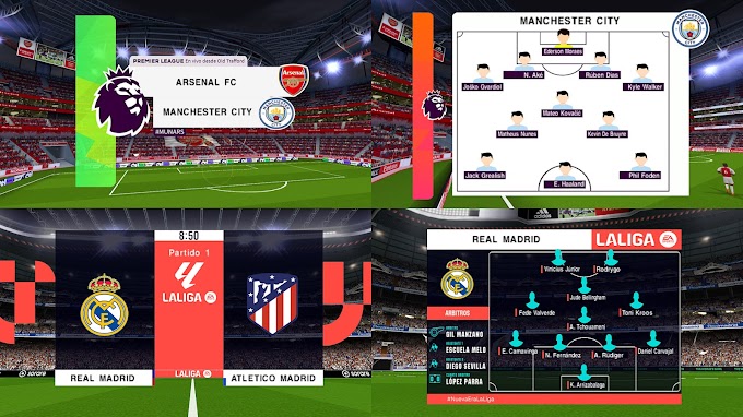 POR FIN! EFOOTBALL 2024 PPSSPP NUEVAS NOVEDADES, CINEMATICAS, ESTADIOS, 5 CAMBIOS Y GRAFICOS HD