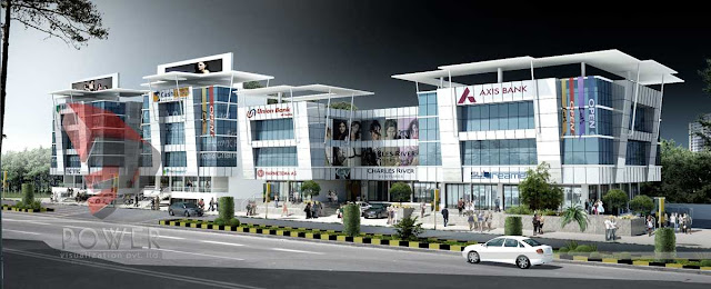 Architectural 3d Visualization Mall,3d architectural rendering,3d animation