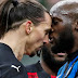 Ibrahimovic apologizes for red card after clash with Lukaku