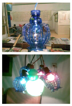 Lampion dari Botol Bekas Blog Bang Sardy