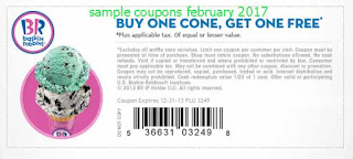 Baskin Robbins coupons february