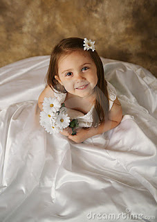 Beautiful Little Girls Bride