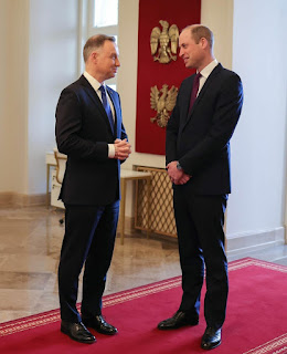 Princw William and Polish president