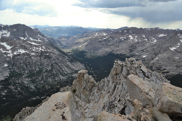 long deep canyon ahead