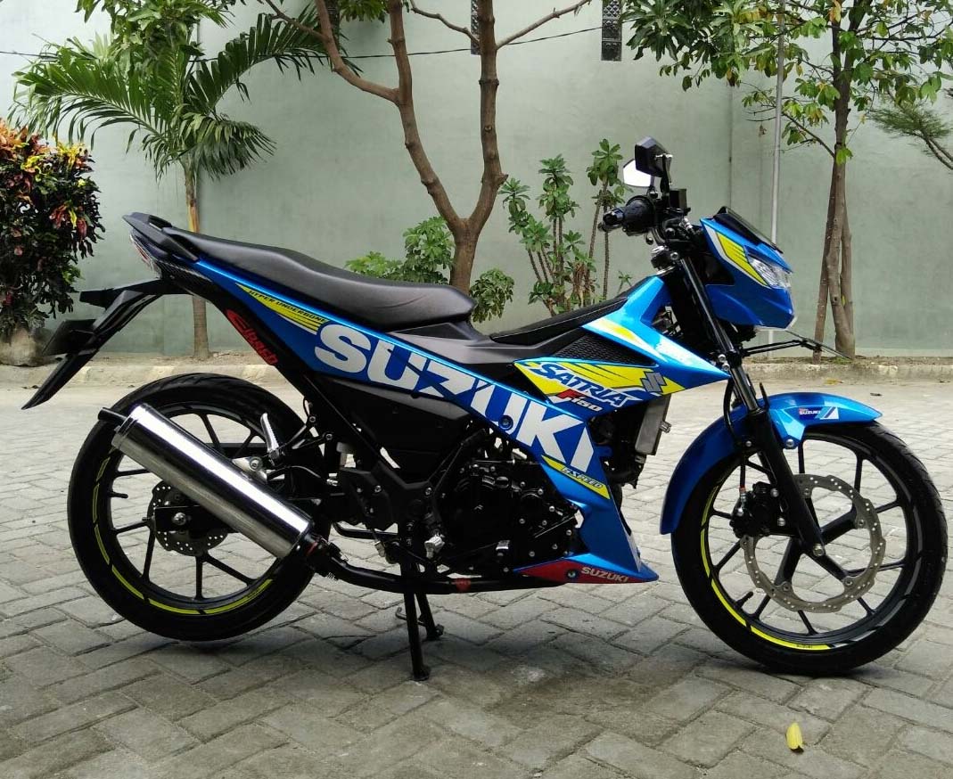 Foto Modifikasi  Motor  Satria Fu Modifikasi  Yamah NMAX