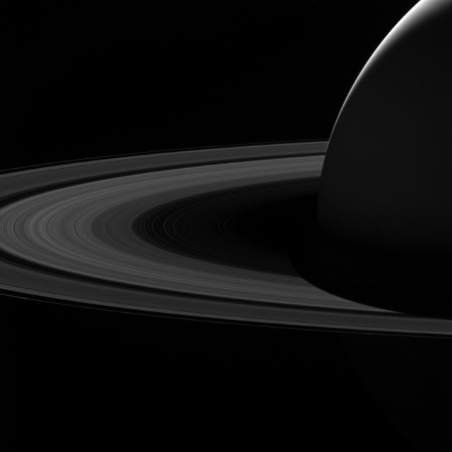 Saturn seen by Cassini spacecraft