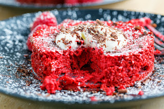 Chocolate Red Velvet Cheesecake for Two