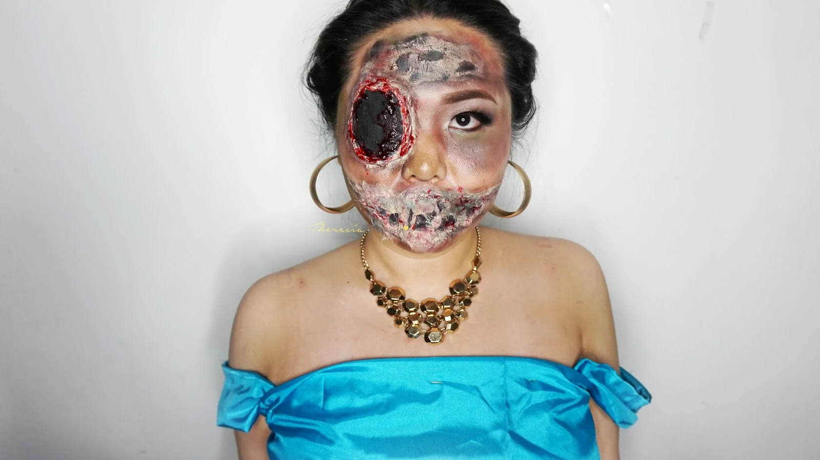 PART 2 EASY HALLOWEEN INSPIRED LOOK ZOMBIE PRINCESS JASMINE