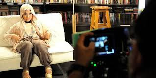 Foto Syuting Fatin Shidqia Lubis