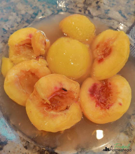 how to can fresh peaches