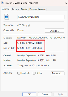 Cara Mengecilkan Resolusi atau Size Pas Foto di Windows dengan Cepat
