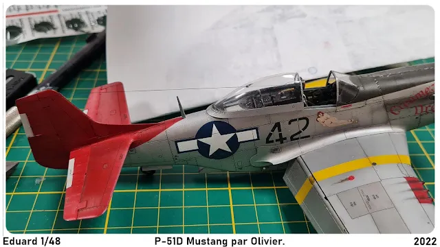 Antenne du P-51D Mustang.