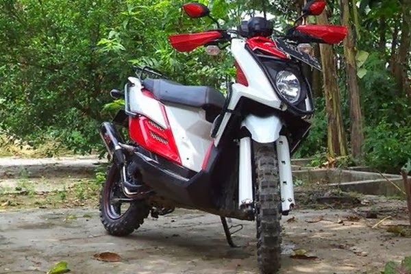 2014 Modifikasi Yamaha X Ride Mantab