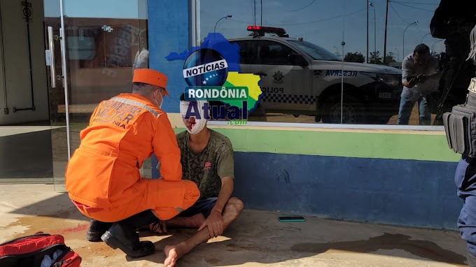 Jovem cai de bicicleta e sofre grave lesão no olho em Rondônia