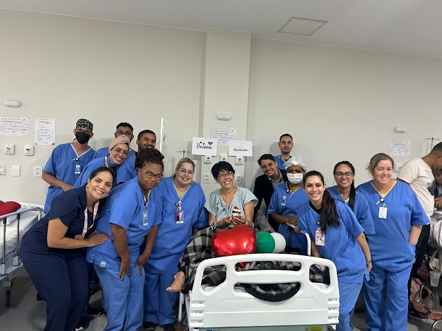  O Hospital Cidade do Sol: Colaboradores celebram aniversário de paciente com gesto de carinho e solidariedade