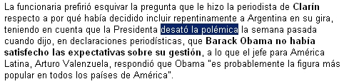 Clarín - Se desató la polémica