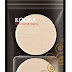 KOOBA 2pcs Round Makeup Sponges with 1 Travel Case, Beauty Face Primer Compact Powder Puff, Blender Sponge Replacement for Cosmetic Flawless Foundation, Sensitive and All Skin Types