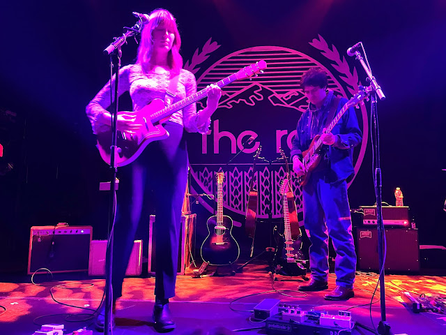 Georgia Harmer at the Bowery Ballroom on March 23 (photograph by Kevin Keane)