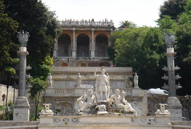 Piazza del Popolo, Roma, Itália