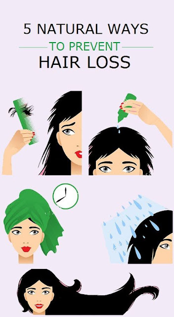 5 natural ways to prevent hair loss