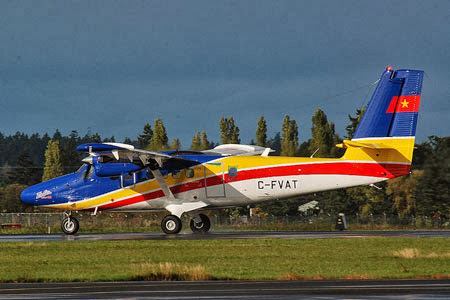 Cận cảnh thủy phi cơ Twin Otter 400 thứ năm của Hải quân Việt Nam thử nghiệm