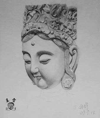 free Buddha tattoo flash