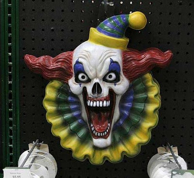 evil clown makeup. Your very Clownatude offends