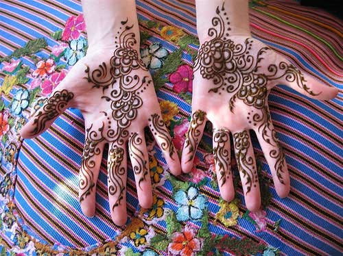 Latest Pakistani henna Mehndi Designs of 2013-14