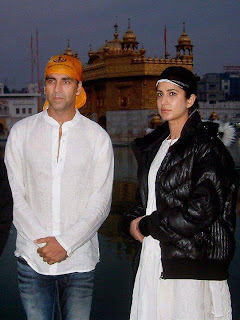 Akshay Kumar & Katrina Kaif in Amritsar Pics