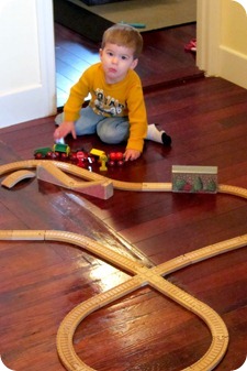 Nolan Playing Trains